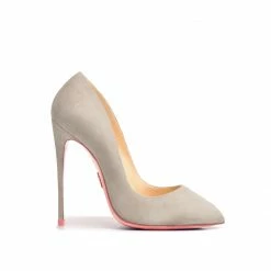 Ada De Angela Alhena Ivory Suede Shoes