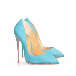Ada De Angela Alhena Pastel Blue Suede