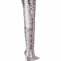 Ada De Angela Boots Rigel Natural Python