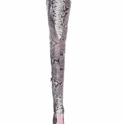 Ada De Angela Boots Rigel Natural Python