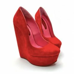 YS Shoes Zoola Red Suede