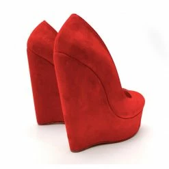 YS Shoes Zoola Red Suede